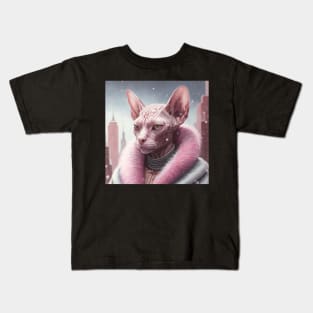 Fashion Sphynx Kids T-Shirt